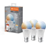 Sjzg - lampe led intelligente avec technologie wifi, b22d - base, optique d�polie , couleur de lumi�re ...