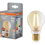 Sjzg - lampe led smart + , a53, 6 w, 2 400 k, e27, en forme d'ampoule, a filament, dorée, a intensité ... Sjzg - lampe led smart + , a53, 6 w, 2 400 k, e27, en forme d'ampoule, a filament, dorée, a intensité ...