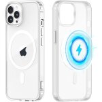 Sjzg - transparente magntique coque pour iphone 16 pro 6, 3 , [compatible avec magsafe] mince silicone ...