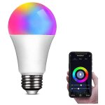 Smart voice app tlcommande dimmable multicolor led ampoules sans hub (magic home wifi + bluetooth + ...