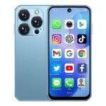 Smartphone android 10 quad core ecran 3. 88 pouces dual sim 3g bleu bleu yonis