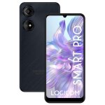 Smartphone smart pro 4g 128go noir logicom