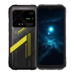 Smartphone ultra - r�sistant 5g 10800mah 6. 6' android 14 8gb + 256gb nfc gps jaune yonis