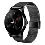 Smartwatch android ios montre connect�e 1, 22' cardio podom�tre noir yonis