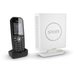 Snom m430 t�l�phone dect identification de l'appelant noir, blanc