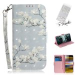 Sony xperia 10 coque, saturcase beau 3d motif pu cuir magntique flip portefeuille support porte - carte ...