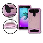 Sony xperia arc s coque arrire faon cuir rose contours en silicone gel anti - chocs by ph26