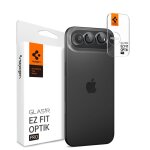 Spigen glastr verre protecteur de cam�ra 2 pack iphone air gris cristal