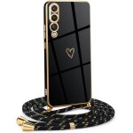 Spwa - coque pour huawei p20 pro avec cordon de collier, coque avec cordon motif coeur d'amour tpu housse, ... Spwa - coque pour huawei p20 pro avec cordon de collier, coque avec cordon motif coeur d'amour tpu housse, ...