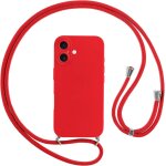 Spwa - coque pour iphone 16 avec cordon, etui avec collier - tour de cou lanire en corde - silicone ...