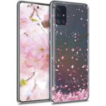 Sskal - coque compatible avec samsung galaxy a51 - housse de t�l�phone protection souple en tpu - rose ...