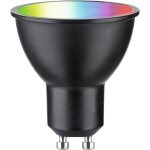 Standard 230 v smart home zigbee réflecteur led gu10 350lm 4, 8w rgbw + gradable noir mat ampoule Standard 230 v smart home zigbee réflecteur led gu10 350lm 4, 8w rgbw + gradable noir mat ampoule