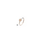Star wars - rose gold pvd plated empire symbol with cz bangle bracelet