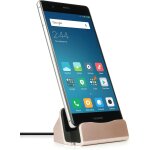 Station de charge dock usb c & c�ble 1m - base de chargement pour smartphone compatible avec galaxy s24 ...