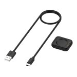 Station de charge sans fil magn�tique usb universelle, avec c�ble de 1m, chargeur rapide, adaptateur ...