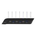Station de chargeur de téléphone usb a charge rapide multi - ports support de station d'accueil prise ... Station de chargeur de téléphone usb a charge rapide multi - ports support de station d'accueil prise ...