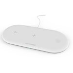 Station de recharge sans fil stand pad 3 in 1 10w qc3. 0 pour iphone apple watch airpods charging dock ...