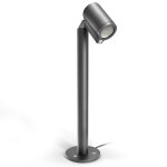 Steinel projecteur d'extrieur a capteur spot way sensor connect noir