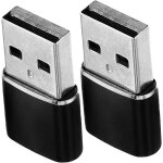 Subzonal - 2 pi�ces chargeur usb vers type - c lot de convertisseurs pour t�l�phone tablette et ordinateur ...