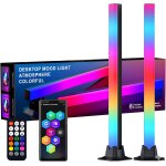 Subzonal - barre lumineuse led 42cm, lampe gaming rgbic avec eclairage 270, barre led tv et pc synchronisation ...