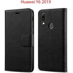 Subzonal - coque huawei y6 2019 housse etui portefeuille cuir multifonction, fermeture magn�tique � clapet ...