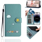 Subzonal - coque portefeuille pour samsung galaxy s9 (5, 8 ), etui � rabat housse en cuir, chat pochette ...