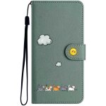 Subzonal - coque pour samsung galaxy s23 plus / s23 + , chat mignon nuage soleil motif housse case en ...
