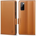 Subzonal - coque pour t�l�phone portable pour samsung galaxy s20 fe housse en cuir premium rabattable ...