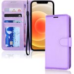 Subzonal - etui iphone iphone 12 mini portefeuille, housse portefeuille en cuir avec rabat de protection, ...