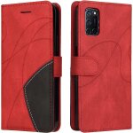 Subzonal - housse pour telephone oppo a52 / a72 / a92 4g etui, pu / tpu r�tro retourner cuir coque magn�tique ...