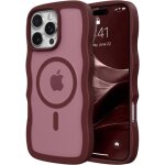 Subzonal - pour iphone 16 pro max magn�tique coque, boucles d'oreilles vague cadre silicone cas compatible ...