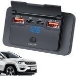 Subzonal - nixiara sortie usb rv, sortie usb 12 v, port automobile qc3. 0 76 w, chargeur de voiture, ...