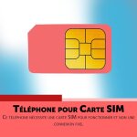 Subzonal - opis 60s mobile: tlphone fixe gsm senior avec carte sim  cadran rotatif, l ' appareil portable ...