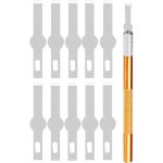 Subzonal - spudger en m�tal - outil ouverture r�paration smartphone, pinceau d�montage accessoire maintenance ...