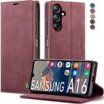 Subzonal - tui pour t�l�phone portable pour samsung galaxy a16 5g - housse en cuir premium � rabat - ...