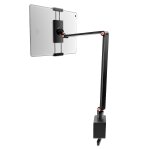 Support de bureau a double bras avec pince