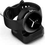 Support de chargeur compatible avec google pixel watch chargeur [chargeur non inclus], silicone souple ...