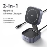 Support de chargeur magnétique sans fil qi2 25w, 2 en 1, pour iphone 15 16 pro / pour chargeur rapide ... Support de chargeur magnétique sans fil qi2 25w, 2 en 1, pour iphone 15 16 pro / pour chargeur rapide ...