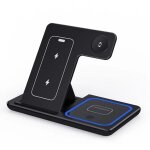 Support de chargeur rapide sans fil led, station de charge pliable 3 en 1, iphone 15, 14, 13, 12, 11, ... Support de chargeur rapide sans fil led, station de charge pliable 3 en 1, iphone 15, 14, 13, 12, 11, ...
