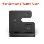 Support de chargeur sans fil 100w 3 en 1, pour samsung fold 4 3 s22 untra galaxy watch 5 4 3 active 2 ...