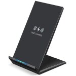 Support de chargeur sans fil qi 20w, station de charge rapide pour iphone x xs xr 11 pro 8 samsung s20 ...