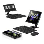 Support avec clavier et stylet pour samsung galaxy z fold5