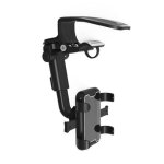Support gps universel pour pare - soleil de voiture, clip de support de t�l�phone portable pour tableau ...