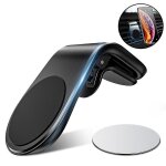 Support magn�tique pour t�l�phone de voiture, support magn�tique universel pour voiture sur grille d'a�ration ...