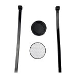 Support de montage de feu arrire rflchissant pour airtag, pour vlo