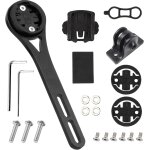 Support d'ordinateur de vlo, guidon intgr sur support avant compatible avec garmin, support intgr ...