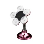 Support de t�l�phone portable rotatif a 360 degr�s en forme de fleur pour maison et voiture