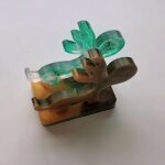 Support de t�l�phone portable en silicone, moule en forme d'�lan, fait maison, d�coration de bureau pour ...