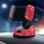 Support de tlphone portable universel bling pour voiture, support de grille d'aration, support gps, ...