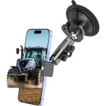 Support telephone pour tracteur, support t�l�phone tracteur agricole [ventouse ultra puissante], r�glable ...